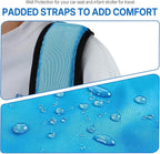 Universal Foldable Stroller & Car Seat Airplane Gate Check Travel Bag, Blue | Water Resistant Fabric, Adjustable Shoulder Straps for Easy Carry, Airplane Travel Essential. - Image 5