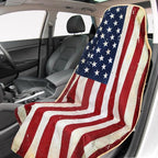 2PCS Car Seat Cover Towel Non Slip Front Seat Car Seat Towel Performance Microfiber Athletic Running Towel Washable Seat Cover for Gym Workout Sweat Outdoor Sport Beach Hiking Yoga (American Flag) - Image 6