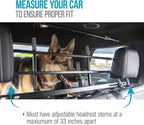 Sherpa Kar9 Guard Rail Universal Car Travel Barrier - Black, One Size - Image 6