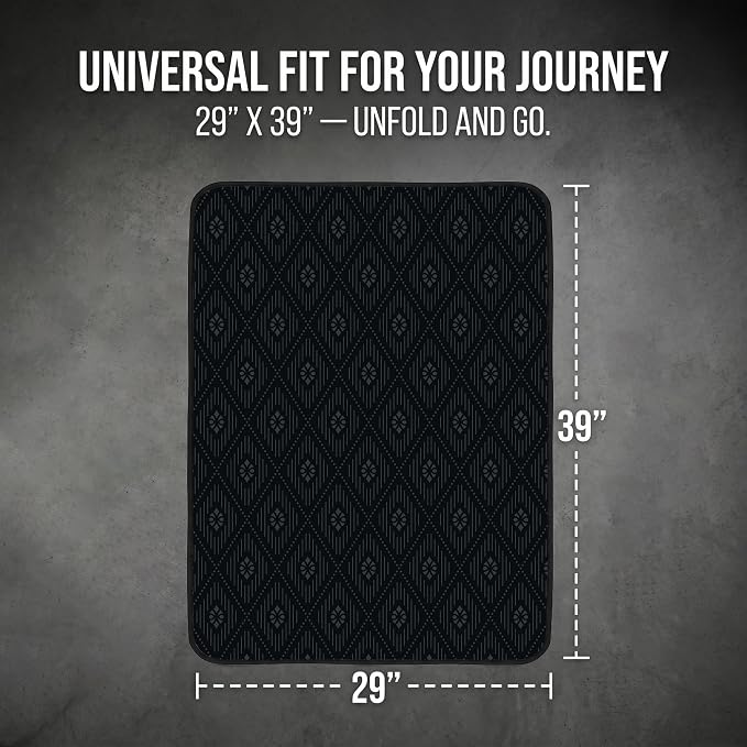 Universal Car Trunk Mat 29" x 39",Multicolor Floral,Butterfly Etc,Anti-Slip Easy to Clean, Trunk Protective Mat, Sporty Vehicle Interior Accessories Suitable for Most Car Models. - Image 2