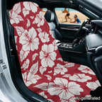 Horeset Hibiscus Flower Car Seat Towel Covers Anti-Slip Car Seat Cover Protection Washable Vehicle Seat Protectors Easy Installation Machine Washable for Trucks SUV - Image 2