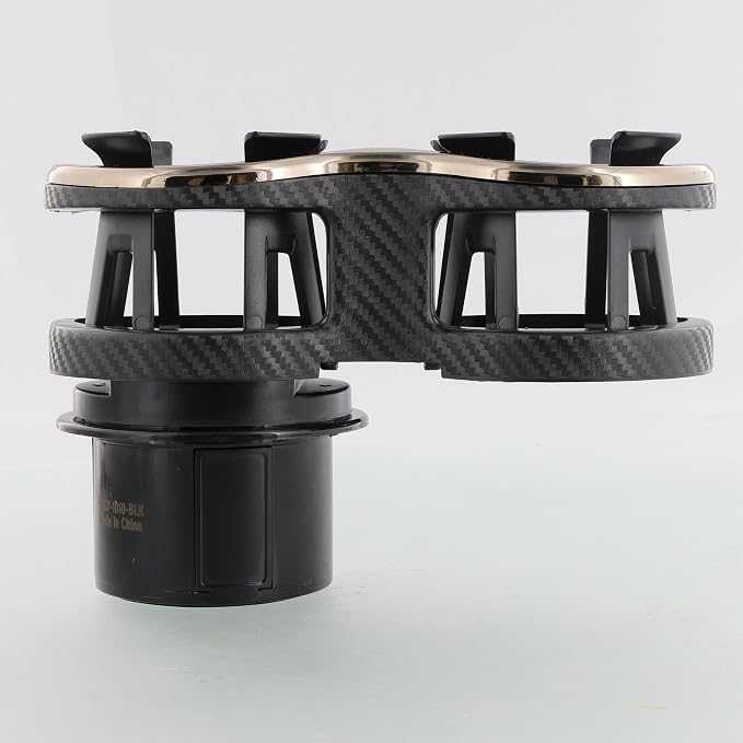 Armor All Cupholder 2 in 1 Expander, Turn 1 Cupholder to 2, Dual Drink Holder Expander with Adjustable Expandable Base to Fit Most Cars and Vehicles, Secure Hold with Drink Grips - Image 5