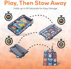 Airplane Tray Table Cover – Universal Fit & Easy Setup – Airplane Tray Cover Kids - Use in Buses, Trains, High Chairs I Plane Travel Essentials for Kids 1-5 Years - Image 5
