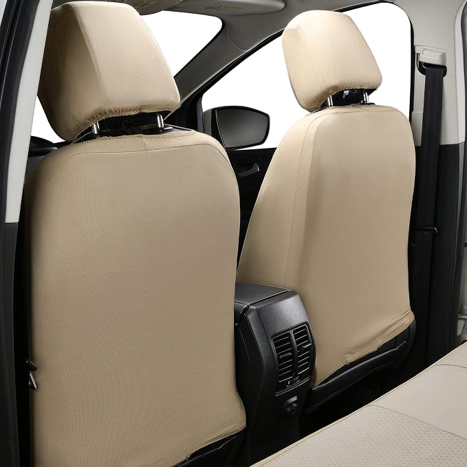 Flying Banner Car Seat Covers Front Seats Rear Bench Polyester car seat Protectors Easy installations Rear Bench Split Classic Man Lady Truck - Image 3