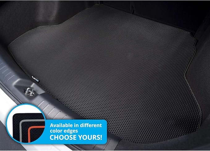 CLIM ART Cargo Liner for Kia Forte 2019-2024 Custom Fit Trunk Mat, with Honeycomb Dirtproof & Waterproof Technology - All-Climate, Heavy Duty, Anti-Slip Cargo Liner, Luggage - FL01119154 - Image 3