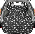 F-color SUV Cargo Liner for Dogs - Heavy Duty Trunk Cover for Full-Size SUV | Pet Cargo Cover with Bumper Flap Protector, Non-Slip Car Trunk Mat, Dog Car Seat Cover Prevents Scratches Pet Hair Mud Dirt by F-color