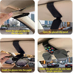Dragonfly Car Sunglasses Holder Universal Magnetic Visor Accessories | Cute Dragonfly Cars Accessories Leather Glasses Clip for Sun Visor Eyeglass Hanger Organizer for Women and Men Gifts Decor - Image 7