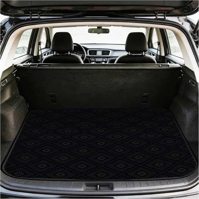 Universal Car Trunk Mat 29" x 39",Multicolor Floral,Butterfly Etc,Anti-Slip Easy to Clean, Trunk Protective Mat, Sporty Vehicle Interior Accessories Suitable for Most Car Models. - Image 8