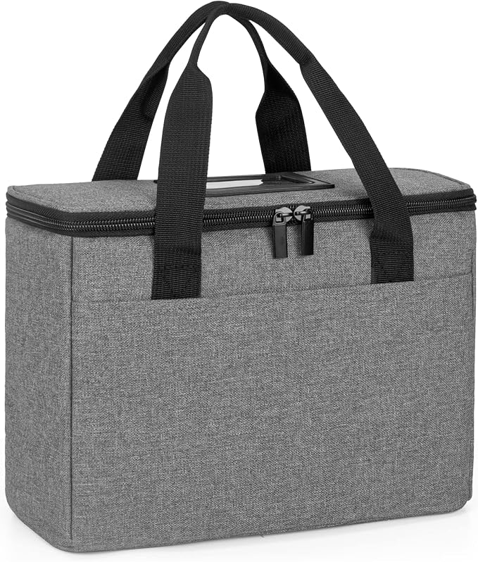 Trunab Insulated Medicine Storage Bag Travel Pill Bottle Organizer,Grey | Medication Bag for Prescription, Insulin, Supplements or Medical Supplies,Bag Only - Image 7