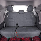 Car Seat Covers Custom Fit for 2021-2026 Toyota Sienna LE,XLE (8-Seater) Van,2nd Row Bench w/Removable Middle Seat,Breathable UV-Resistant Polyester Seat Protector (Full Set,Gray) - Image 5