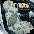 Sea Turtle Print Car Seat Towel Cover After Gym Dolphin Whale Print Car Seat Hoodie Towel Vintage Sports Towel for Gym Workout, Running, Swimming, Beach and Hiking - Image 2