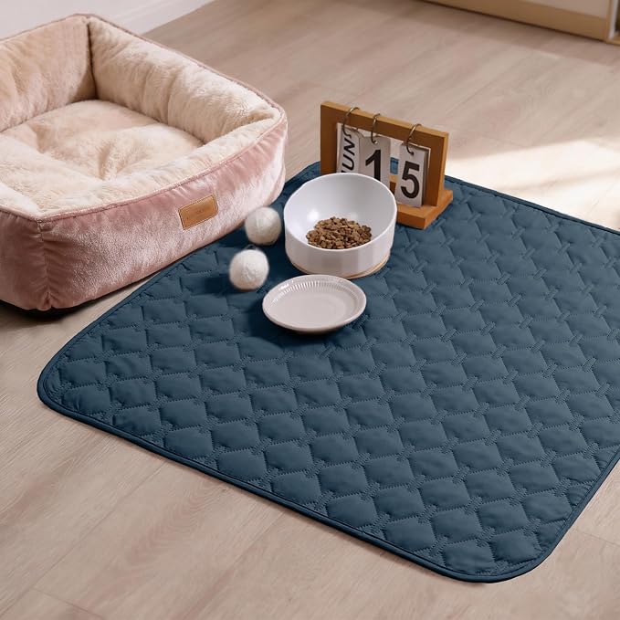 gogobunny Waterproof Armchair Covers for Pets, Anti Hair and Easy Care | Reversible Couch Protector, Resistant to Scratching, Small Size Suits Puppy and Cat Better, 30x30 Inch Dark Blue - Image 7