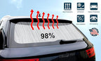 Rear Tailgate Window Sunshade Custom Fit for 2019 2020 2021 2022 2023 Hyundai Santa Fe SUV, Plug-in Hybrid, Hybrid - Image 2
