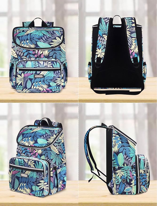 BAGLHER Travel Dog Backpack - Detachable Travel Pet Supplies Gear Backpack,Dog Bag for Traveling with 2 Silicone Collapsible Bowls and 2 Storage Baskets - Image 6