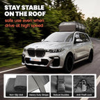 Car Rooftop Cargo Carrier Bag - 100% Waterproof Heavy Duty Car Roof Luggage Carrier 15 Cubic Feet, Fits All Vehicles with/Without Roof Rack - Easy Install & Triply Reinforced for Secure Use - Image 4