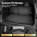 Cargo Mat Fit for Toyota Grand Highlander 2024 2025 2026 with Seat Back Mat | Not for Highlander, 2-in-1 Cargo Liner, Custom Fit, All-weather Protection, Waterproof, Easy to Clean, Heavy Duty - Image 4