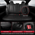 FREESOO Custom Leather Seat Covers for Toyota Corolla Hybrid LE 2020-2022 | Hybrid XLE 2023-2026, Sedan, Full Set, Airbag Compatible, Scratch-resistant, Waterproof, Durable Material, Easy-clean - Image 4
