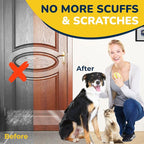 PROTECTO Door Protector from Dog Scratching, 34x8 - Door Scratch Guard | Heavy Duty Bottom Door Kick Plate for Cats & Dogs, Clear Scratch Shield - Window, Screen Door, Sliding Doors, Indoor Outdoor - Image 5