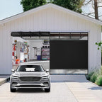 Privacy Garage Door Screen Blackout for 1 Car Garage-9x7FT Heavy Duty Magnetic Garage Screen,Thicker 265g/㎡ Mesh, Hands Free, Magnetic Privacy Garage Screen Door - Image 7