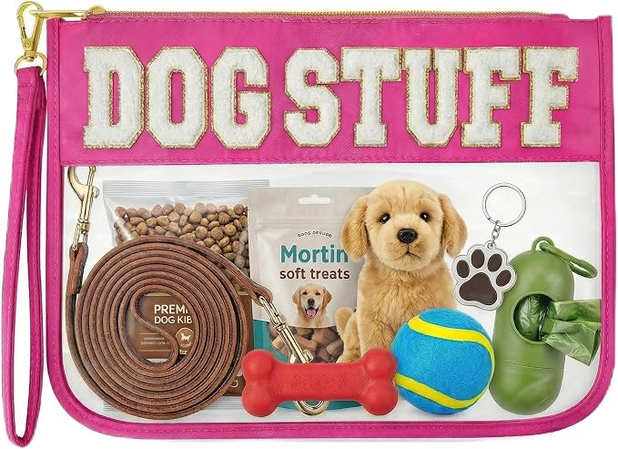Dog Mom Gifts for Women Travel Bag Stuff Carrier Gifts Bag for Dog Lovers Food Storage Pouch Organizer Bag by Unknown