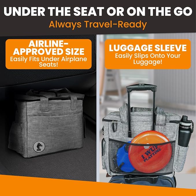 Dog Travel Bag for Supplies - Airline Approved Pet Backpack Organizer | Pet Supply Organizer with Collapsible Bowls, Food Containers, Luggage Sleeve - Camping Gear, Road Trip Essentials - Image 4