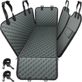 Mancro Dog Car Seat Cover for Back Seat, Waterproof Dog Hammock for Car | 600D Heavy Duty, Scratch-Resistant Back Seat Pet Cover for Dogs with PVE Nonslip Underside, Fits for Sedan, Trucks and SUVs by Mancro