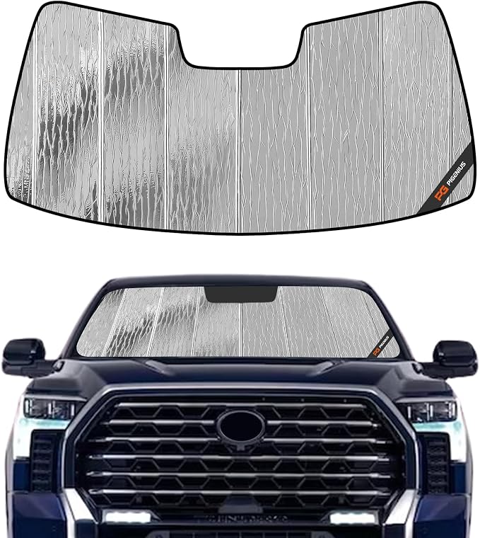 Pigenius Windshield Sunshade for Toyota Tundra 2022-2026 Front Window Shade - AstraGuard by Pigenius