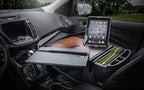 AutoExec AE-RMCD-PI-TAB-21M Roadmaster Car Desk for Your Vehicle Workstation and Mobile Office, Mahogany with 400 watt Power Inverter and Tablet Mount | Vehicle Workstation, Mobile Office, 400 Watt Power Inverter, Tablet Mount - Image 2