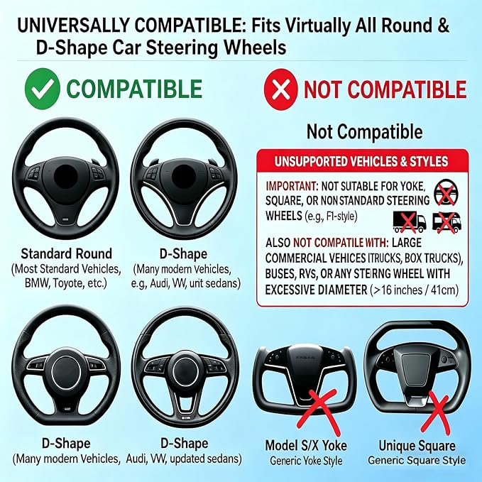2-in-1 Car Steering Wheel Desk & Seat Gap Organizer Filler Tray | Foldable Adjustable Height Car Desk for Laptop Computer Tablet, Eating - Portable Table for Car Workstation Truck SUV Tesla - Image 8