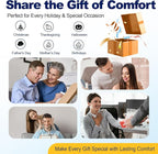 kingphenix Memory Foam Car Seat Cushion for Driving Comfort and Office Use | Coccyx & Lower Back Pressure Relief, Non-Slip 4D Mesh Seat Cushion for Cars, Trucks, SUVs, Long Drives & Office Chairs, Brown - Image 9