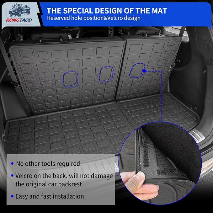 Rongtaod Floor Mats Set for 2020-2025 Hyundai Palisade - Image 7