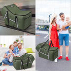 Infant Car Seat Travel Bag for Airplane Compatible with All Nuna Pipa Car Seat and Base,Chicco KeyFit 30 and Base, Padded Car Seat Bags for Air Travel,Car Seat Gate Check Bag with Side Pocket, Green - Image 6