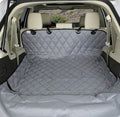 4Knines Heavy-Duty SUV Cargo Liner for Dogs, Grey Large | K9-Shield waterproof layer, non-slip backing, quick-release clips for easy install and cleanup. Machine washable. by 4Knines