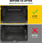 Floor Mats & Cargo Liner for Honda CRV 2023-2026 (Gasoline & Hybrid) | TPE All-Weather Mats, Non Slip & Odorless & Scratch Proof, CR-V Accessories - Image 7