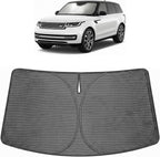 Proadsy Custom Fit 2022-2026 Range Rover Windshield Sun Shade, Blocks Heat | Ice Crystal Micro-Refraction Blocks 99% UV, Drops Cabin Temp 54°F. Foldable Full Coverage for Summer Parking/Camping Privacy by Proadsy