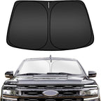 ARISMOTOR Windshield Sun Shade for Ford Expedition 2018-2025 | Custom Fit, Foldable, Front Window Sunshade Sun Visor Protector, Block UV Rays, Keep Car Cooler by ARISMOTOR