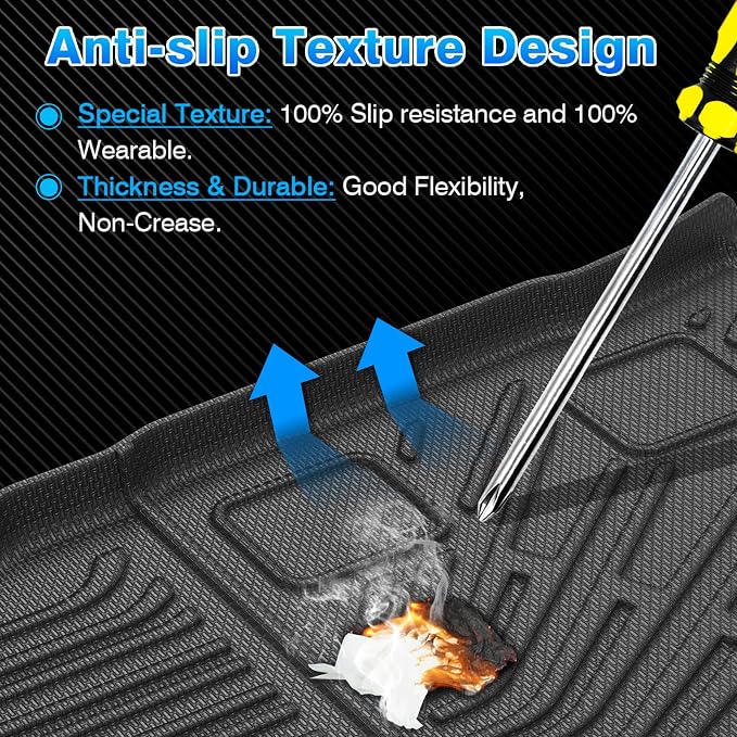 CARTIST Trunk Mat for Jeep Wrangler JL 2018-2026 Unlimited 4-Door, with Subwoofer (Not fit JK/4XE/2-Door), All Weather Cargo Liner with Backrest Mat for Wrangler JL Accessories, Rubber Car Mats - Image 4