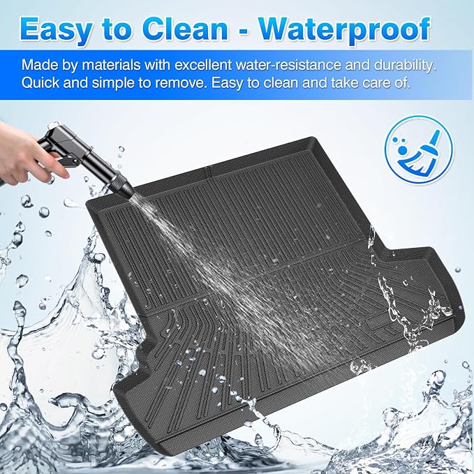 4Runner Cargo Liner - Trunk Mat for Toyota 4Runner 2003-2009, All Weather Cargo Mat for 4Runner Accessories, Heavy Duty Car Mats, Car Accessories - Image 4