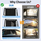 Magnetic Car Window Shades for Baby 1 Pack Cartoon Sun Shade for Side Window Double Layer UV Protection No Suction Cups Required Car Curtains for Toddlers, Fits Most SUVs & Sedans (Pink) - Image 6