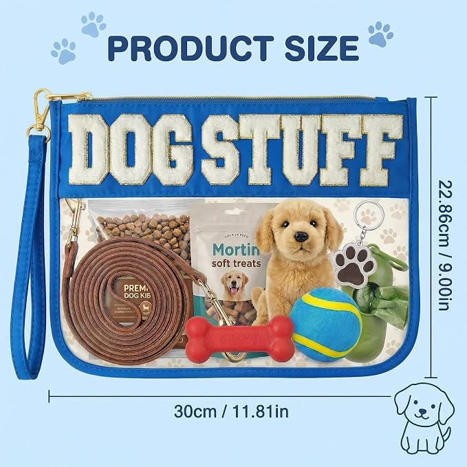 Dog Mom Gifts for Women Travel Bag Stuff Carrier Gifts Bag for Dog Lovers Food Storage Pouch Organizer Bag - Image 3