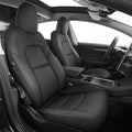 AOMSAZTO Car Seat Cover Fit for Tesla Model 3 2024 2025 (Not for Performance) - Full Set Black Seat Covers(with Armrest Cover) by AOMSAZTO