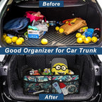 Deosk Car Trunk Organizer for SUV, Car Organizers and Storage with Reinforced Handles, Car Accessories for Women/Men 50L Waterproof Polyester Trunk Organizer(Medium, Leaves) - Image 5