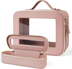 Clear Makeup Bag with Mini Cosmetic Bags,Travel Toiletry Bag for Women,Portable Cosmetic Bag Case, Transparent Waterproof Cosmetic Organizer Storage Bag for Women Men - Image 9