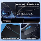 EcoNour Windshield Sunshade & Window Tint for Hyundai Tucson 2022 2023 2024 2025 2026 | Front Windshield Sun Shade UV Protection Heat Blocker | Foldable Car Sun Visor Interior Accessories - Image 4