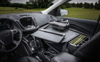 AutoExec AE-RMCD-PI-PS-BT Roadmaster Car Desk for Your Vehicle Workstation and Mobile Office, Black with 400 watt Power Inverter and Printer Stand | Vehicle Workstation, Mobile Office, 400 Watt Power Inverter, Printer Stand - Image 2