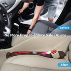 Givifive Car Seat Gap Filler Organizer 2Pack Soft Foam 3IN1 Multifunctional | Seat Side Gap Strip with Slot & Hook Universal Fit Car SUV Truck Fill The Gap Between Seat & Console (Standard Dark Brown) - Image 2