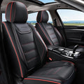 Coverado Car Seat Covers, Front Covers for Cars, Car Seat Cover Front Seats, Car Seat Protector Waterproof, Leather Cushion, Universal Interior Covers Seat Protectors for Most Cars by COVERADOAUTO