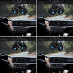 12V Car Clip Fans, Adjustable Dual Head Clip Fan 360° Rotatable Cooling Air Fan, 4'' Electric Auto Car Fans with Cigarette Lighter Plug for Vehicles, RV, SUV - Image 8
