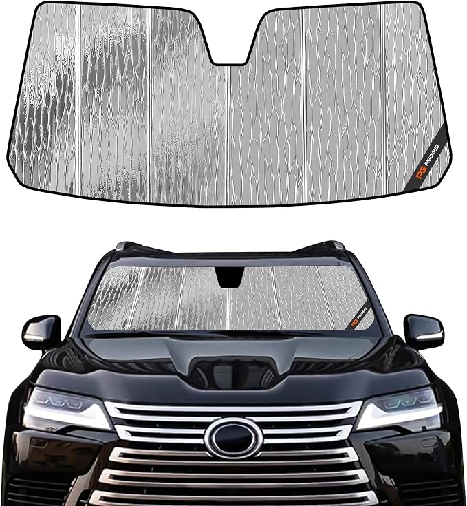 Pigenius Windshield Sunshade for Lexus LX600 2022-2026, LX700h 2025-2026 Front Window Sun Shade - AstraGuard by Pigenius