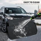 LASFIT Cargo Mat & Backrest Mat (3 Pieces) for Mercedes Benz GLS 2020-2026 | Fit for GLS 450/580/63 AMG, All Weather TPE Non-Slip Trunk Mat with Seatback, Black - Image 8